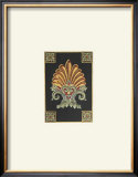 Petite Finial on Black III Print