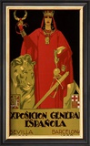 Exposicion General Epanola Framed Giclee Print by Hohenleiter 