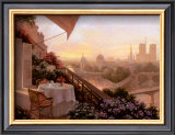 Dinner for Two Print by Christa Kieffer