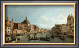 Venice: the Upper Reaches of the Grand Canal with S. Simeone Piccolo, c.1738 Prints by Canaletto 