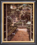 Patio of the Little Theater Prints by Betsy Brown