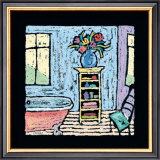 Blue Room Bath Poster by Brett Varney