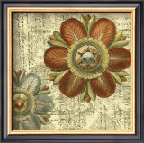 Vintage Rosette II Prints