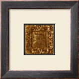 Copper Leaf Rosette Prints by George Caso