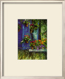 L'Auvent Bleu Prints by Robert Savignac