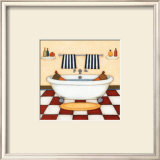 Bath Time Poster by Helga Sermat