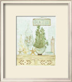 Spa Bath: Bamboo and Candle Art by Grace Pullen