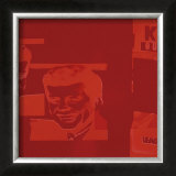 Flash: November 22, 1963, JFK Assassination, c.1968 (Red) Prints by Andy Warhol