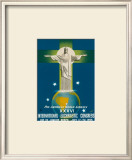 International Eucharistic Congress, Rio de Janeiro, Brazil, c.1955 Posters by La Motta 