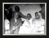 Charlie Chaplin and Ghandi in East London, 23rd of September, 1931 Posters