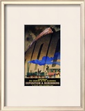 Exposition a Nuremburg Framed Giclee Print by Jupp Wiertz