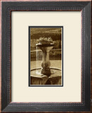 Fountain Overlooking City Prints by Chauve Auckenthaler