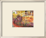 The Japanese Bridge Posters by Claude Monet
