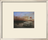 Ocean of Tranquility Print by Samy Charnine