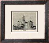 State Capitol, Hartford, Connecticut, c.1893 Framed Giclee Print