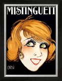 Mistinguett Framed Giclee Print by Orsi 