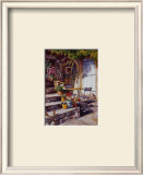 Patio Posters by Erin Dertner