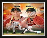 Craig Biggio and Jeff Bagwell Framed Photographic Print