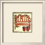 Garden Seat Print by Alie Kruse-Kolk
