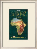 Africa by Clipper, c.1949 Prints