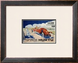 Hurtu Automobiles et Cycles Framed Giclee Print by O'Galop 