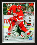 Tomas Holmstrom - 2009 Playoffs Framed Photographic Print