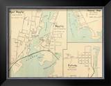 West Mystic, Mystic, Connecticut, c.1893 Framed Giclee Print
