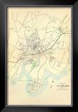 Stamford, Connecticut, c.1893 Framed Giclee Print