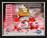 Henrik Zetterberg 2007-08 NHL Conn Smyth Trophy Winner Framed Photographic Print
