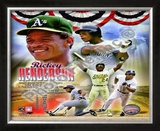 Rickey Henderson Framed Photographic Print