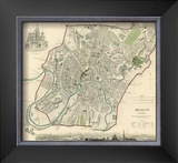 Moscow, Russia, c.1836 Framed Giclee Print