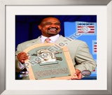 Jim Rice 2009 Hall of Fame Induction Ceremony Framed Photographic Print