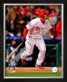 Geoff Jenkins Game 5 of the 2008 World Series Framed Photographic Print