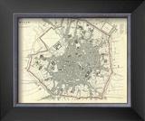 Milan, Italy, c.1832 Framed Giclee Print