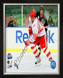 Henrik Zetterberg 2008-09 NHL Winter Classic Framed Photographic Print