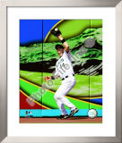 Josh Willingham 2008 Fielding Action Framed Photographic Print
