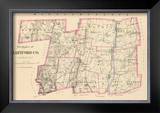 Connecticut: Hartford County North, c.1893 Framed Giclee Print