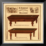 Billard II Posters