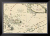 Athens, Greece, c.1832 Framed Giclee Print