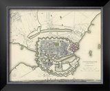 Copenhagen, Denmark, c.1837 Framed Giclee Print