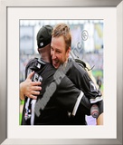 Mark Buehrle '09 Perfect Game (w/ D. Wise) Framed Photographic Print