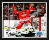 M. Hossa - '09 St. Cup / Gm. 1 Framed Photographic Print