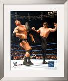 Great Khali vs Battista Framed Photographic Print