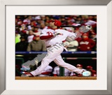 Jayson Werth Game 5 of the 2008 World Series Framed Photographic Print