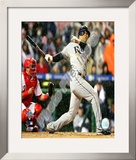 Carlos Pena Game 5 of the 2008 MLB World Series Framed Photographic Print