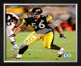LaMarr Woodley 2009 Framed Photographic Print