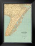 Cape May, New Jersey, c.1888 Framed Giclee Print