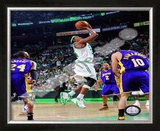 Paul Pierce, Game 2 of the 2008 NBA Finals; Action 7 Framed Photographic Print