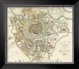 Vienna, Austria, c.1833 Framed Giclee Print