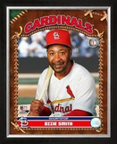 Ozzie Smith Framed Photographic Print